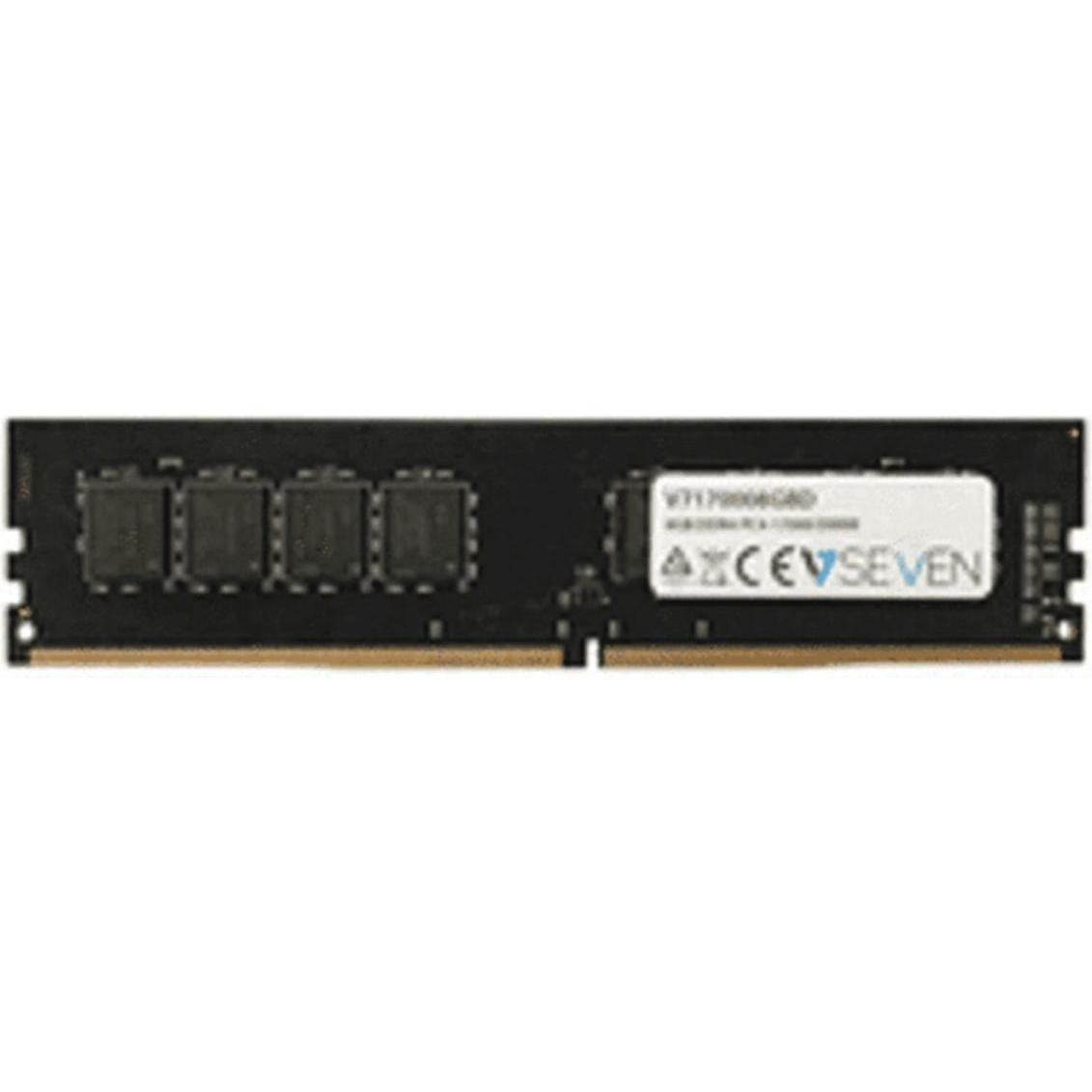V7 V7170008GBD (1 x 8GB, 2133 MHz, DDR4-RAM, DIMM), RAM, Schwarz