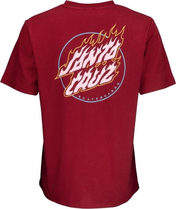 Actual product image Santa Cruz Absent Flame Dot T-Shirt (12XL)