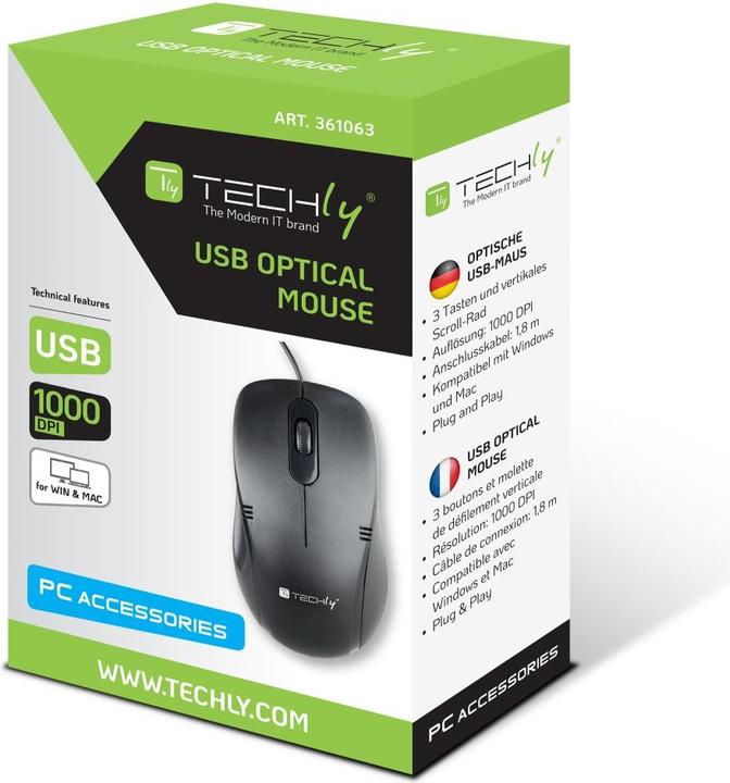Actual product image Techly IM 902-UBK (Cable)