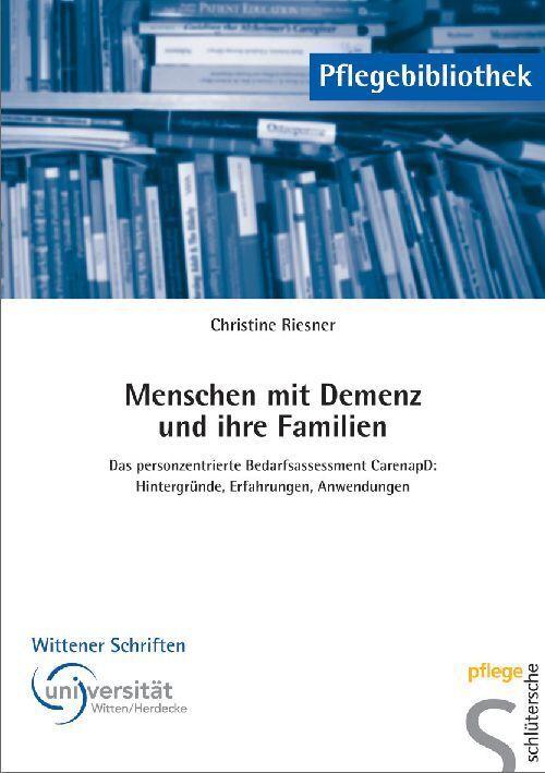 Produktbild Menschen mit Demenz und ihre Familien (Deutsch, Christine Riesner, 2010)