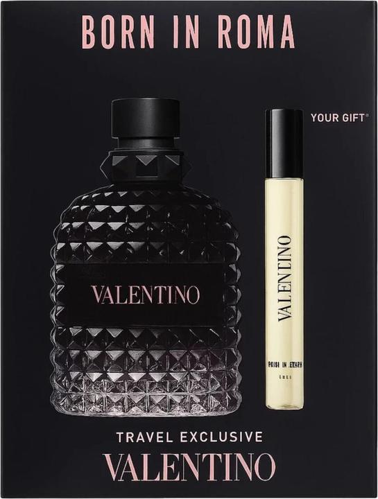 Actual product image Valentino Born In Roma Travel Set Eau De Toilette 100ml + 10ml
