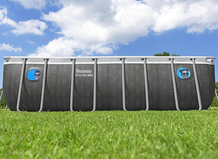 Actual product image Bestway Steel Pro Max RectangularPool488x244x122 (488 x 244 x 122 cm)