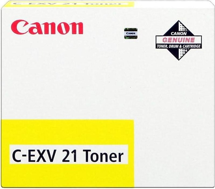 Actual product image Canon C-Exv 21 (Y)