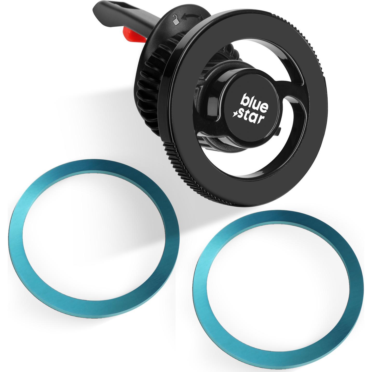 Blue Star Premier MagSafe Autohalterung, Smartphone Halterung, Schwarz