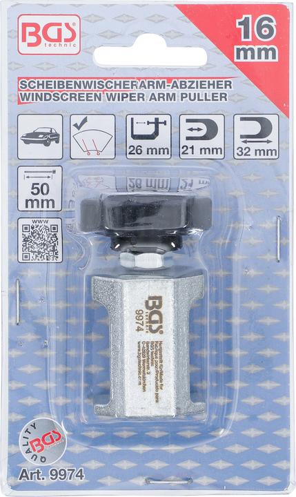 Actual product image BGS Windscreen Wiper Arm Puller 16 mm