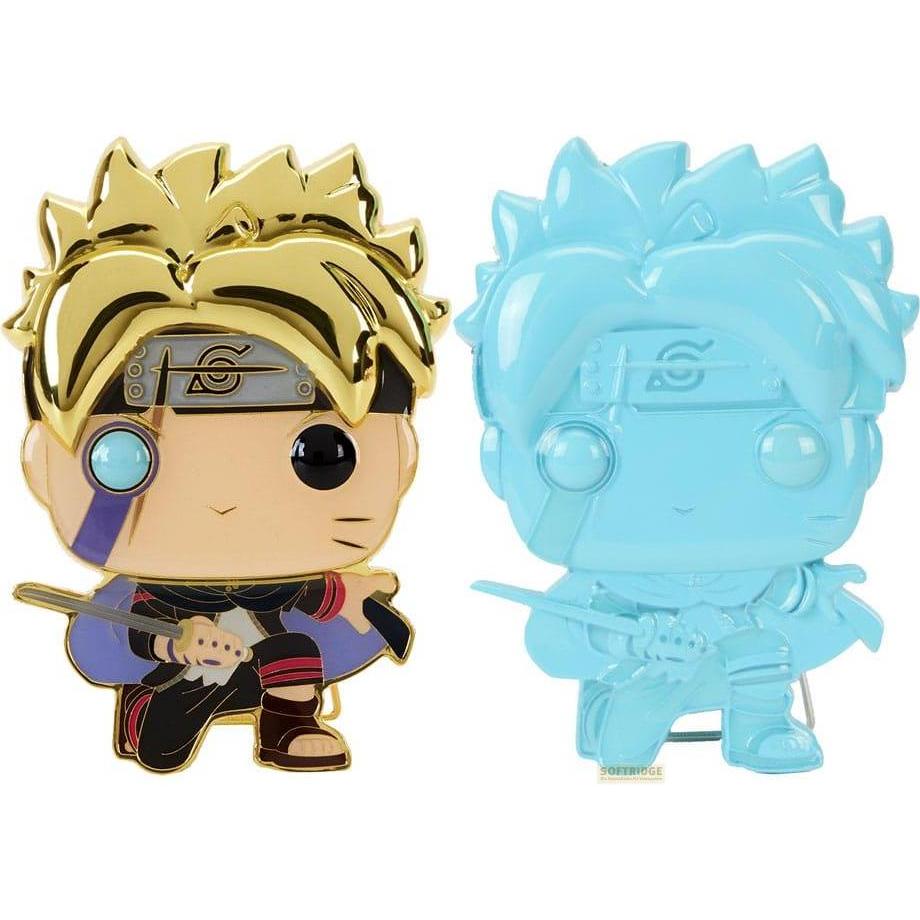 Thumbnail - Funko Boruto: Naruto Next Generations Loungefly POP! Pin Ansteck-Pin Boruto w/Chase 10 cm Display (12)