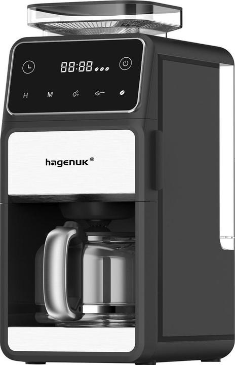 Actual product image hagenuk Kaffeemaschine mit Mahlwerk, 1,5 l