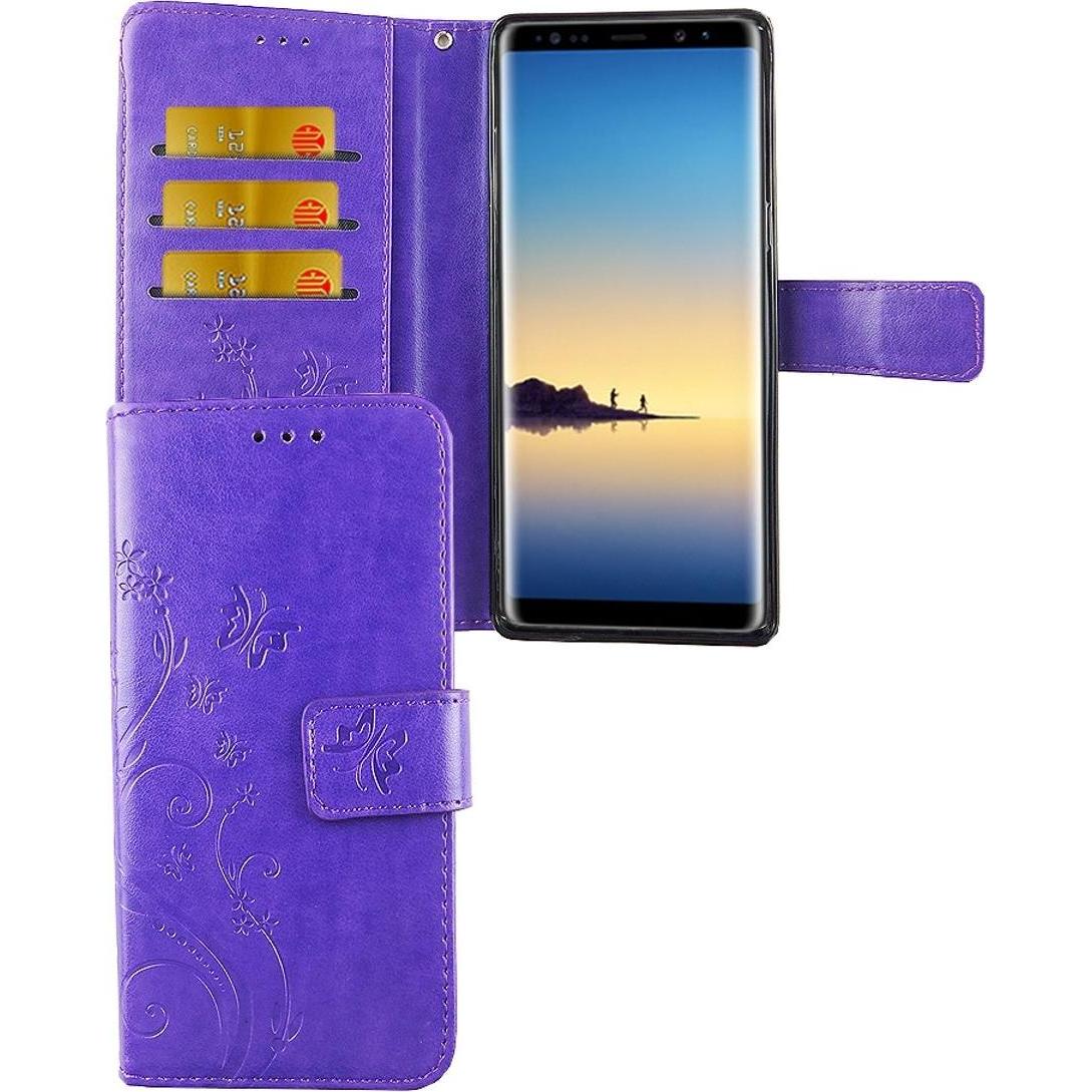 Thumbnail - König Design Hülle Handy Schutz für Samsung Galaxy Note 8 Case Cover Tasche Wallet Etui Neu (Samsung Galaxy Note 8), Sma...