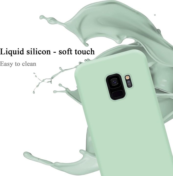 Actual product image Cadorabo TPU Liquid Silicone Case Cover (Samsung Galaxy S9+)