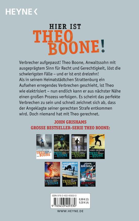 Produktbild Theo Boone 01. Und der unsichtbare Zeuge (Deutsch, John Grisham, 2012)