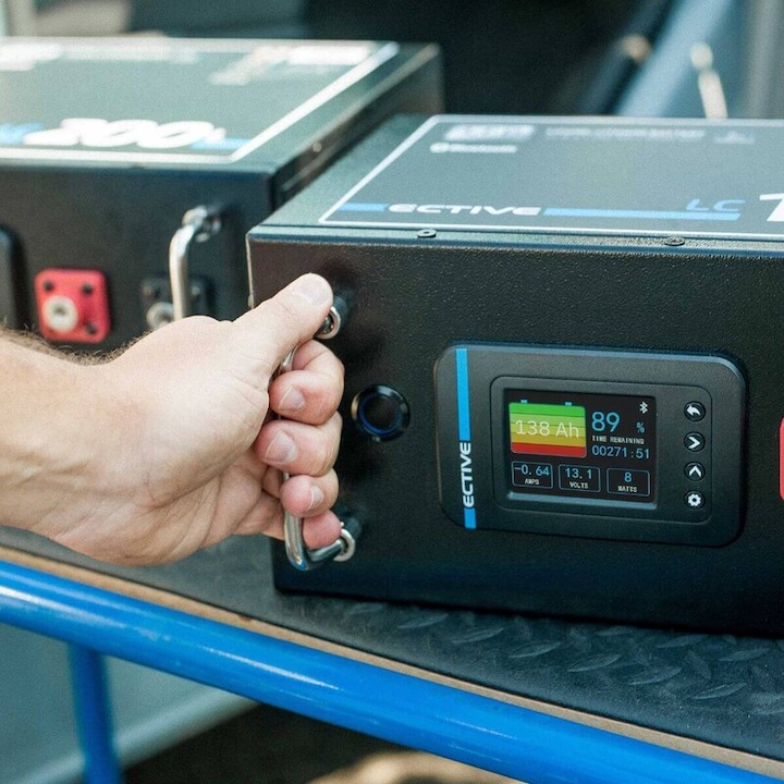 Produktbild Ective LC 150L LT 12V LiFePO4 Lithium Untersitzbatterie 150Ah (12 V, 150 Ah)