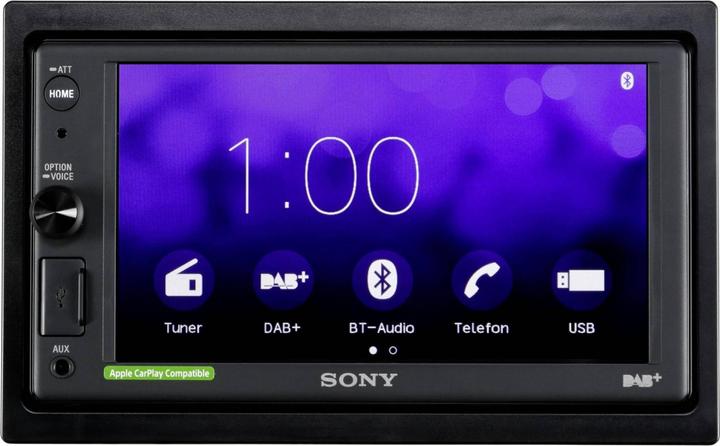 Actual product image Sony XAV-AX1005DB (Apple Carplay)