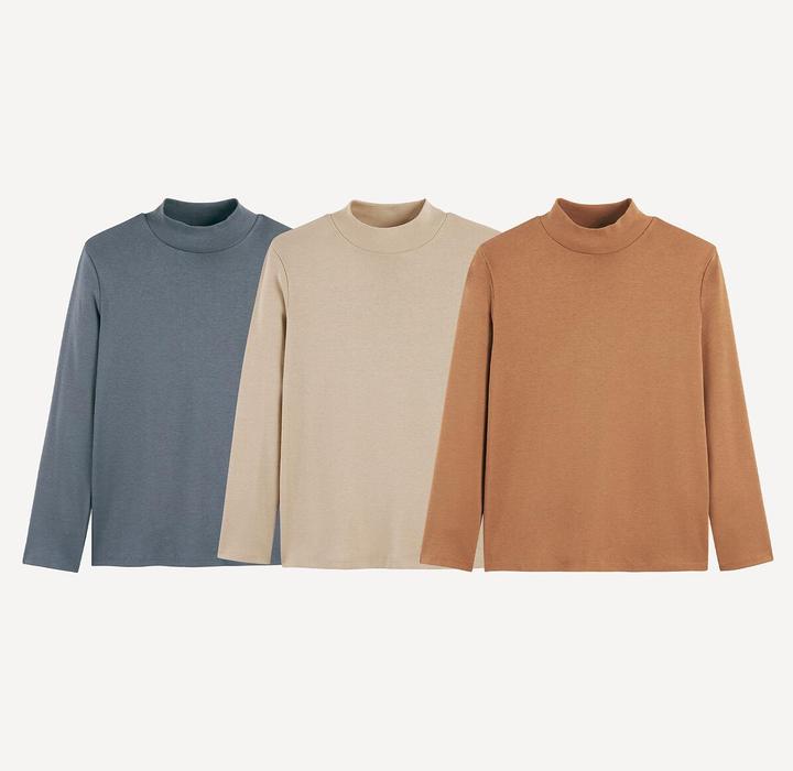 Immagine prodotto La Redoute Collections 3er-Pack Rollkragen-Shirts zum Unterziehen (104)