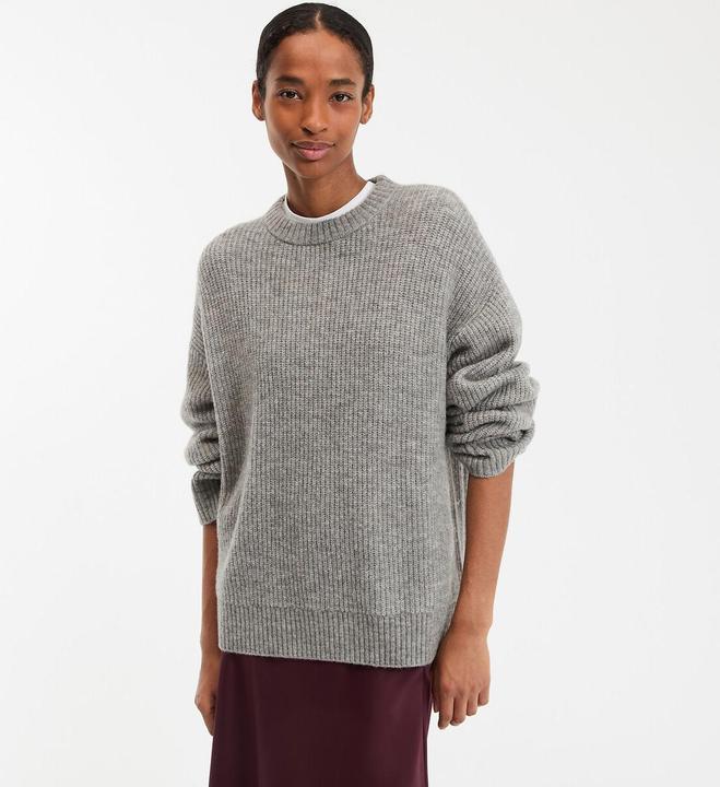 Immagine prodotto La Redoute Collections Pullover mit Rundhalsausschnitt aus flauschigem Grobstrick (XXL)