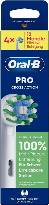 Productafbeelding Oral-B Pro CrossAction 4er Aufsteckbürsten (4x)
