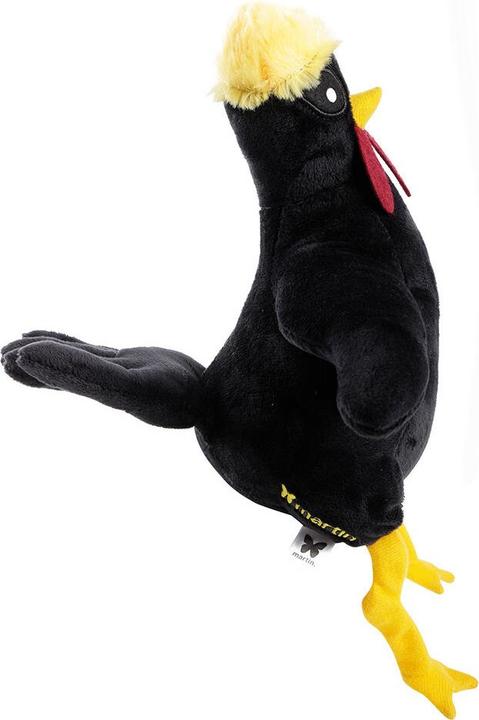 Produktbild Martin Hondenspeelgoed Haan Pluche Zwart Gerecycled - 28X22X13 Cm (Plüschspielzeug Hund)