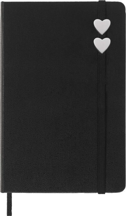 Actual product image Moleskine Pin Heart Silver (No binding)