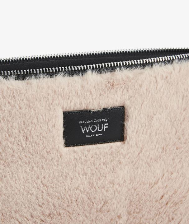 Image du produit Wouf Pochette pour ordinateur portable en fausse fourrure 34 cm (14.96")