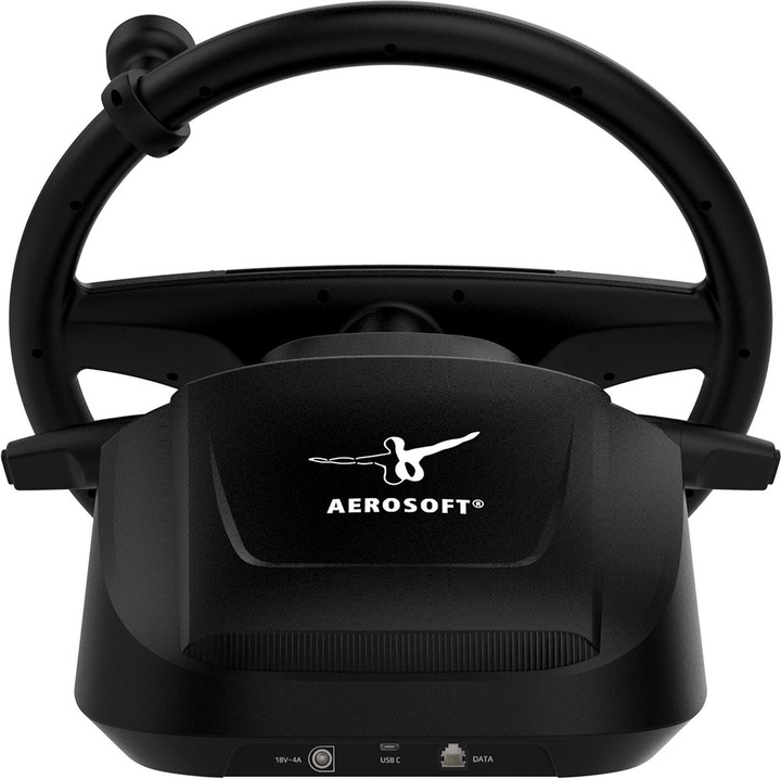 Actual product image Aerosoft Truck & Bus Wheel System (black) (PC, Mac)