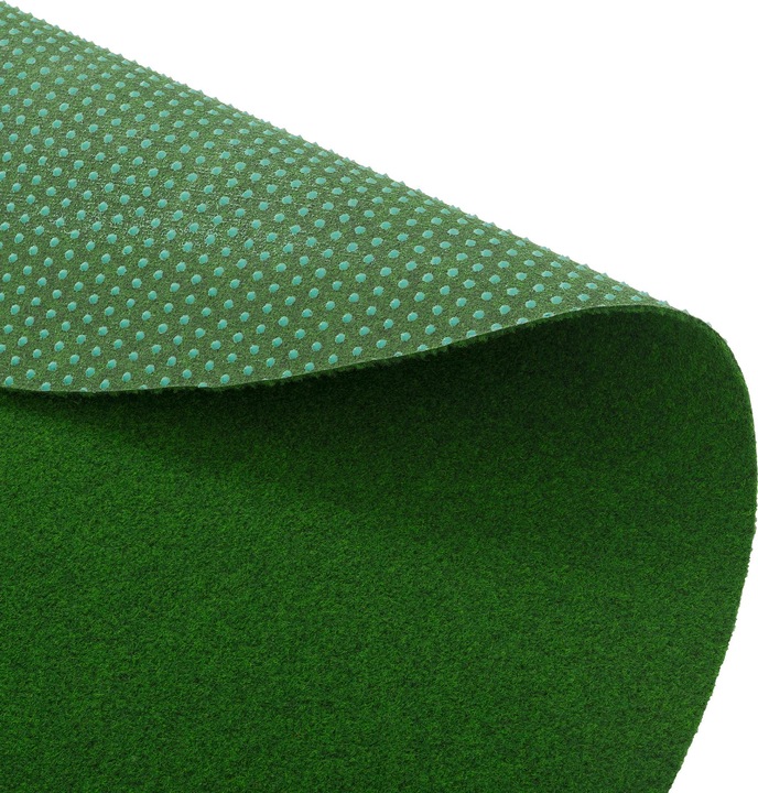 Actual product image Snapstyle Artificial grass carpet with pimples Kingston Round (100 x 100 cm)