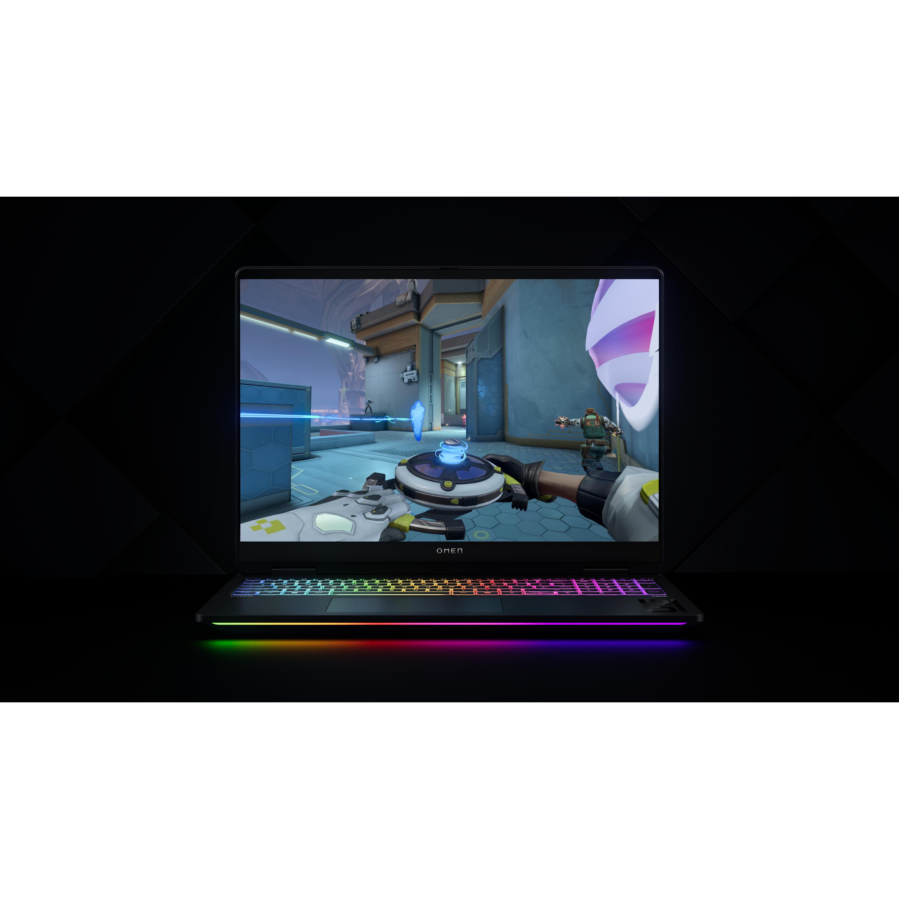 HP OMEN MAX Gaming Laptop 16-ak0195ng (16", 1000 GB, 32 GB, Germania), Notebook, Nero