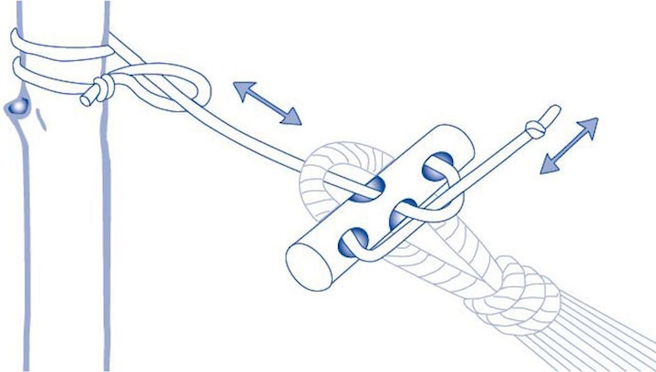 Actual product image Amazonas Microrope hammock accessories