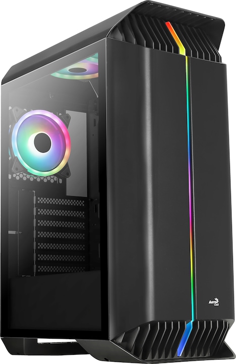 Produktbild AeroCool Geh Midi Gladiator Duo V1 B/Win/RGB mi.ATX/ATX/IT - Tower (mATX, Mini-ITX, ATX)