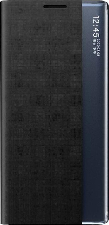 Produktbild Hurtel Back panel cover New Sleep Case Flip Cover with Stand Function for Samsung Galaxy A36 - Black (Samsung Galaxy A36)
