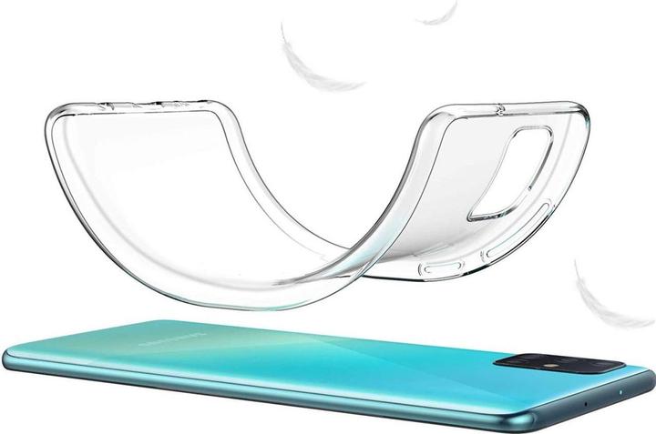 Actual product image Screenguard Samsung Galaxy A51 4G Flexible TPU Clear Case (Samsung Galaxy A51)