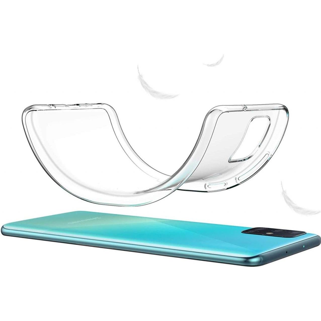 Thumbnail - Screenguard Samsung Galaxy A51 4G Flexible TPU Clear Case (Samsung Galaxy A51), Smartphone Hülle, Transparent