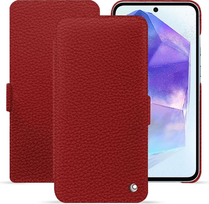 Actual product image Noreve Horizontal leather flap shell (Samsung Galaxy A55)
