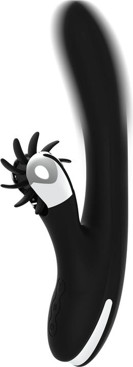 Actual product image Black&Silver Bunny Johnny Vibrating Vibe