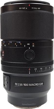 Sony 100mm / 2.8 FE Macro GM OSS - Import (Sony E, Vollformat)