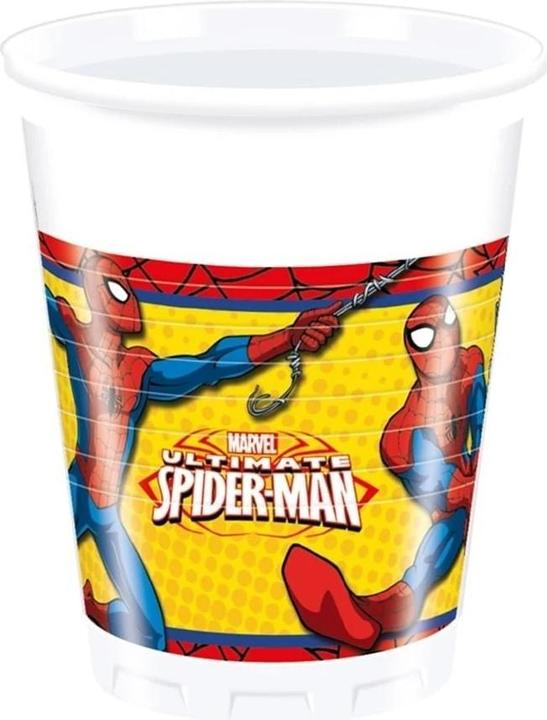 Produktbild Spiderman Plastik Partybecher (8er Pack) (8 x)