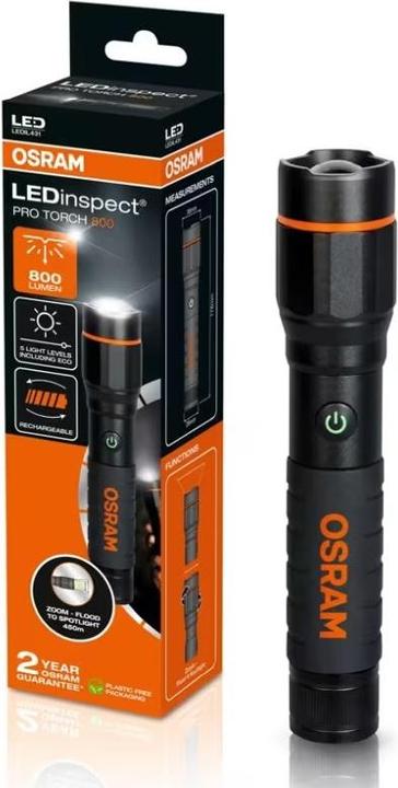 Actual product image Osram LEDinspect PRO TORCH 800 Arbeitsleuchte (800 lm)