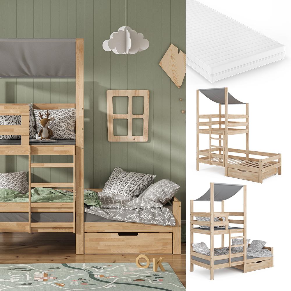 Thumbnail - VitaliSpa, Kinderbett, Hausbett Tom (90 x 200 cm)