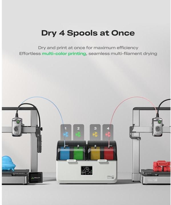 Image du produit Creality Filament Trockenbox SpacePi X4 l