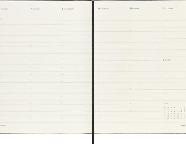 Immagine prodotto Moleskine Taccuino (19 x 25 cm, Inglese)