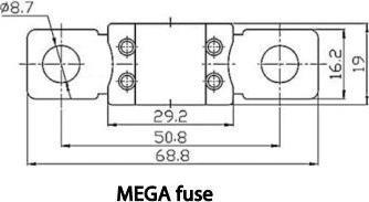 Image du produit Victron Energy Mega (Matériel de montage du système solaire)