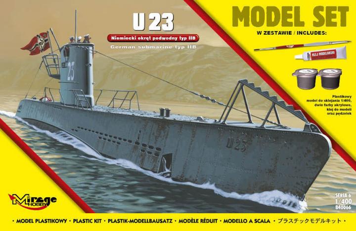 Produktbild Mirage Hobby U23 (German Submarine WWII TypeIIB(Model (Model Set)