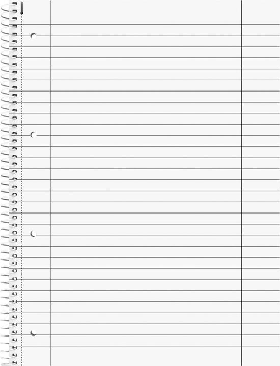 Produktbild Kollegblock (A4, Liniert)