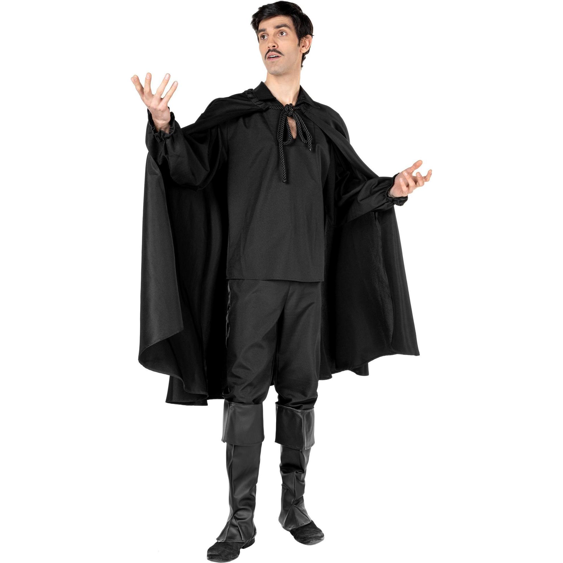Maskworld Zorro Cape, Karneval Kostüm Zubehör (One Size)