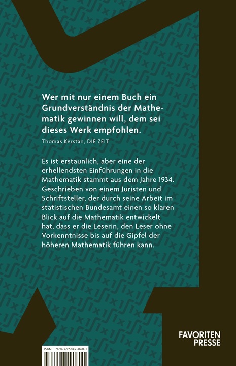 Actual product image Vom Einmaleins zum Integral (German, Egmont Colerus, 2023)