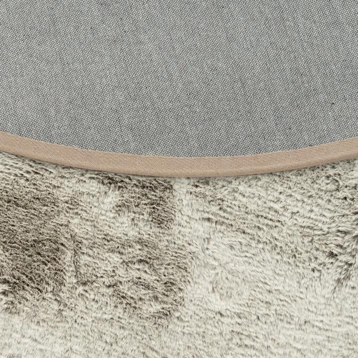 Produktbild Pergamon Luxus Super Soft Fellteppich Plush Rund (80x80 cm)