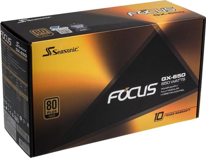 Image du produit Seasonic Focus GX (650 W)