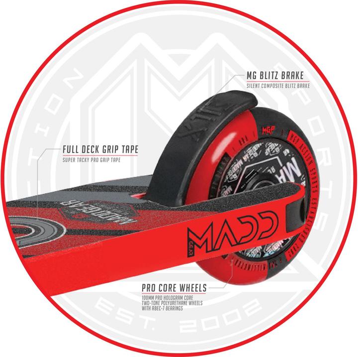 Actual product image Madd gear Carve Pro X