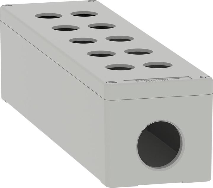 Produktbild Schneider Electric XAPD5510 Leergehäuse XAP Metall grau für 12x22mm - CSA (Gehäuse)