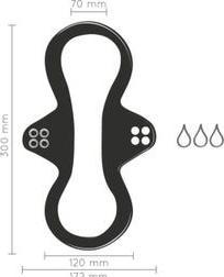 Produktbild Bam Baw Reusable sanitary pad (1x)