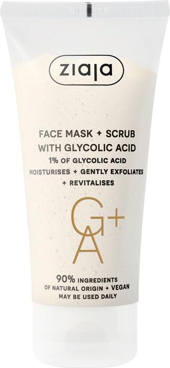 Ziaja Glycolic Acid Peeling Mask (Face Mask + Scrub) 55 ml (55 ml)