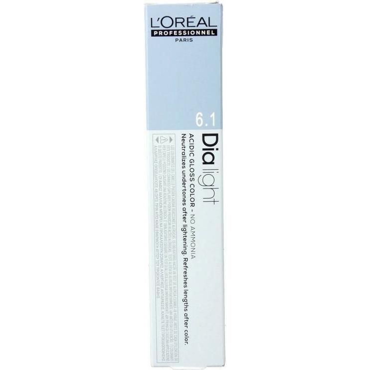 Thumbnail - L'Oréal Professionnel, Haarfarbe, DIA LIGHT gel-creme acide sans amoniaque #6,1 50 ml (#6,1)